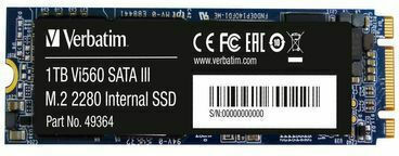 Verbatim Vi560 S3 SSD 1TB τύπου M.2 με σύνδεση SATA III 49364