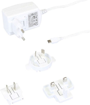 Raspberry Pi Power Adapter 2.5A White (RB-Netzteil3-W)