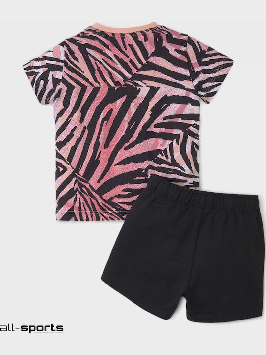 Set pentru copii cu șorturi Vară 2buc Fuchsia Minicats Classics Set