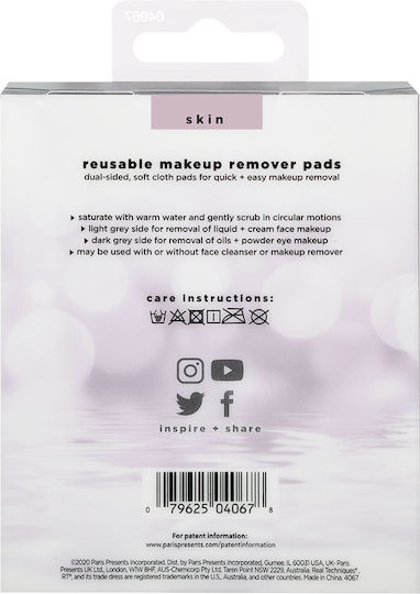 Real Techniques Reusable Cloths For Face And Eye Makeup Removal