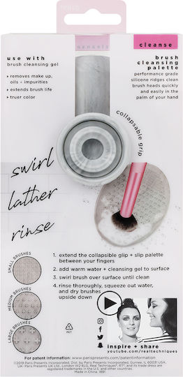 Real Techniques Επιφάνεια Καθαρισμού Πινέλων Γκρι Cleansing Palette