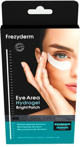 Frezyderm Hydrogel Bright Patch Patches Ματιών για Λάμψη Με Centella Asiatica 8τμχ