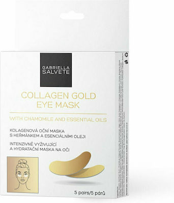 Gabriella Salvete Collagen Gold Gesichtsmaske für die Augen für Anti-Aging 5Stück