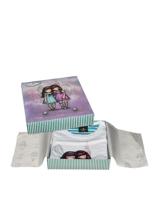 Santoro Kinder Schlafanzug Winter Gray