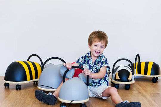 Wheelybug Animal Walker Bee Small Ζωάκι Ride On για 12+ μηνών Κίτρινο
