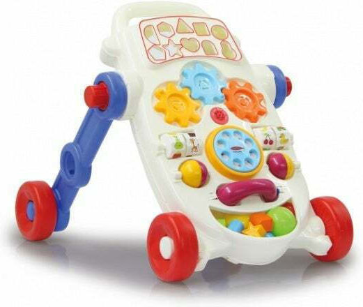 Jamara Μy First Baby Walker Baby Walker for 12++ Months 460586 White