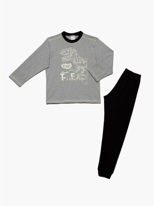 Minerva Kids' Pajamas Winter Gray
