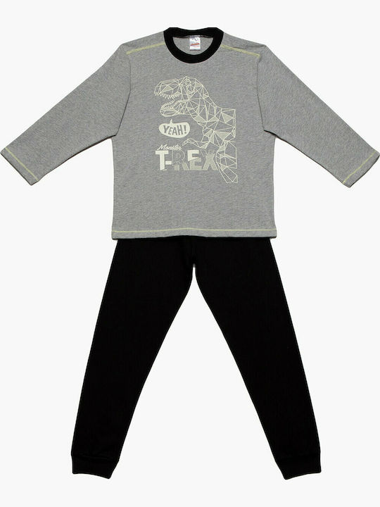 Minerva Kids' Pajamas Winter Gray