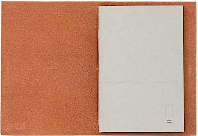 Paper Republic Grand Voyageur Notebook with Blank Pages and Elastic Brown