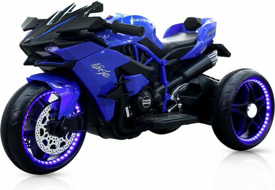 Kids Motorbike Inspired Ninja Duo Electric 12 Volt Blue