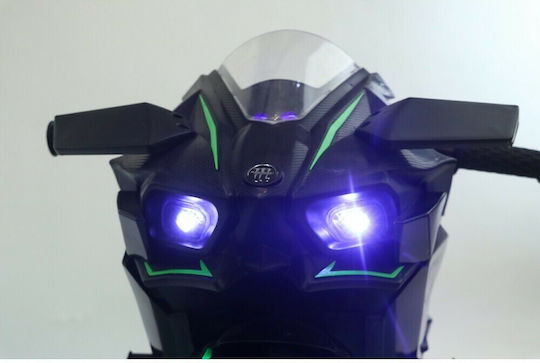 Kids Motorbike Inspired Ninja Duo Electric 12 Volt Blue