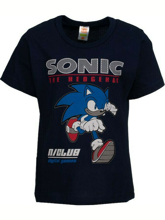 Nina Club Детска Лятна Синя Пижама Sonic