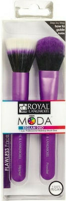 Royal & Langnickel Synthetic Make Up Brush Set Moda 2pcs