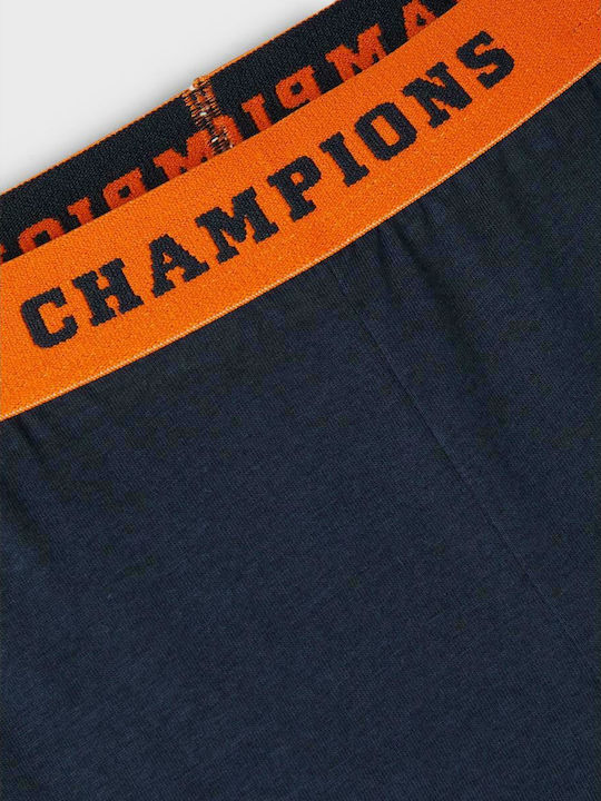 Name It Pijama pentru copii De iarnă Din bumbac Albastru