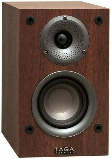 Taga Harmony TAV-S Ζεύγος Ηχείων Hi-Fi Βιβλιοθήκης 50W 2 Δρόμων Π16.5xΒ14.5xΥ26.5εκ. Καρυδιά