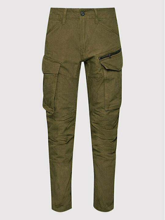 Pantaloni Elastic cu Croială Normală Kaki
