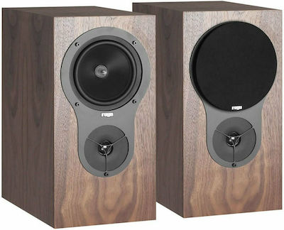 Rega RX1 Pair of Hi-Fi Speakers Bookself 2 No of Drivers W17.3xD26xH34.4cm. Walnut