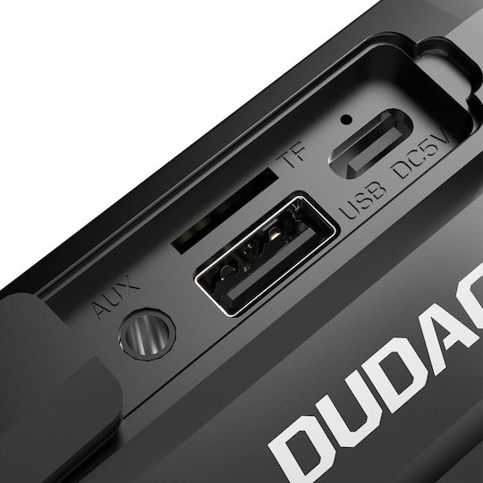 Dudao Y10XS Impermeabil Boxă Bluetooth 5W cu Durată de Baterie până la 8 ore Negru