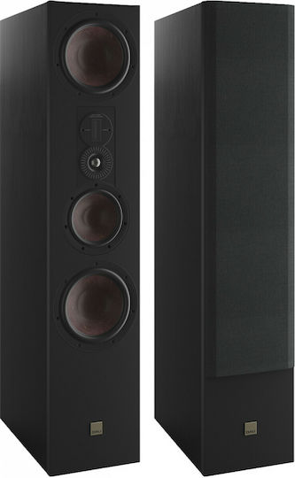 Dali Opticon 8 MKII Pair of Hi-Fi Speakers Floor 300W 3.5 No of Drivers W24.1xD45xH114.1cm. Black