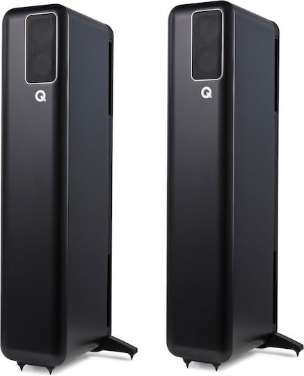 Q-Acoustics Q Active 400 Αυτοενισχυόμενα Ηχεία με Wi-Fi & Bluetooth 440W (Ζεύγος) Μαύρα