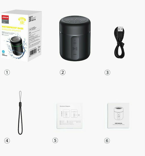 Waterproof Bluetooth Speaker Jr-ml02