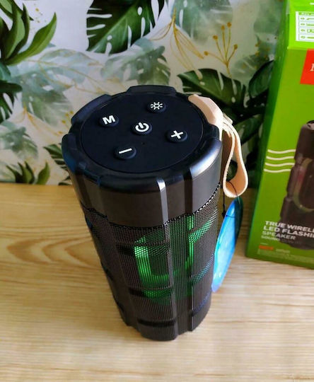 Hoco Pleasant Sport HC7 Bluetooth Speaker 10W with Radio and Battery Life up to 4 hours Black