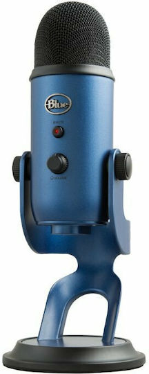 Blue Microphones Yeti Condenser Microphone USB Tabletop for Vocals in Blue Color