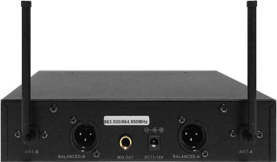 Audio Master U150-HH Σετ Ασύρματο Δυναμικό Μικρόφωνο Χειρός