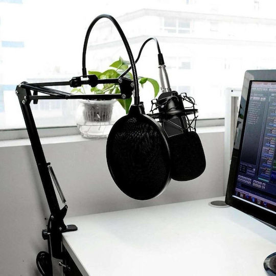 Media-Tech MT396 Σετ Δυναμικό Μικρόφωνο Gooseneck, Shock Mounted