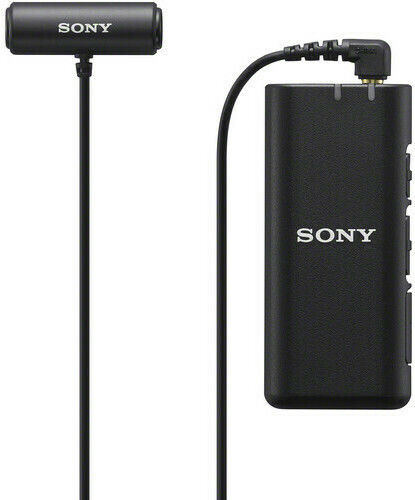 Sony ECM-W2BT Drahtlos Kondensator (Kleine Membran) Mikrofon Anklipsen für Kamera