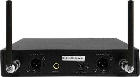 Audio Master GLX250-HH Σετ Ασύρματο Δυναμικό Μικρόφωνο Χειρός για Φωνητικά