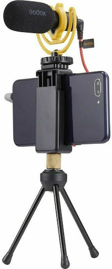 Godox VD-Mic Compact Shotgun Ασύρματο Μικρόφωνο Shock Mounted για Φωνητικά