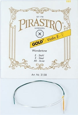 Pirastro Μονή Gut Χορδή για Βιολί 4/4 Gold A (La) Gut/Aluminum Mittel Envelope 4/4