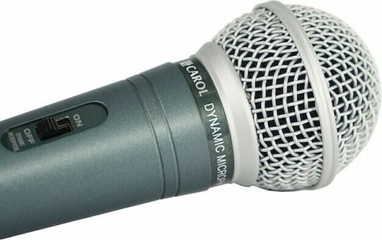 Ihos GO-26 Δυναμικό Μικρόφωνο Χειρός για Φωνητικά σε Γκρι Χρώμα