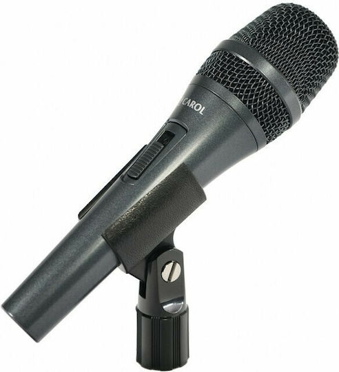 Ihos AC-910S Δυναμικό Μικρόφωνο XLR Χειρός για Φωνητικά σε Γκρι Χρώμα