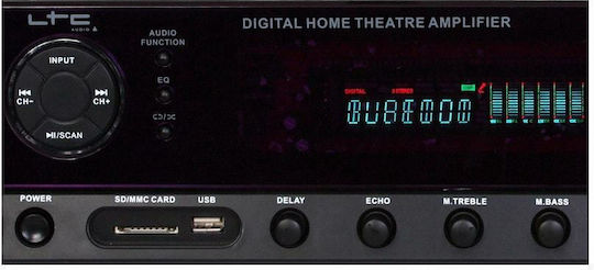 LTC Audio Ενισχυτής Karaoke ATM6500BT ATM6500BT Μαύρος