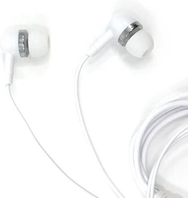 Ezra EP08 In-ear Handsfree with 3.5mm Connector White