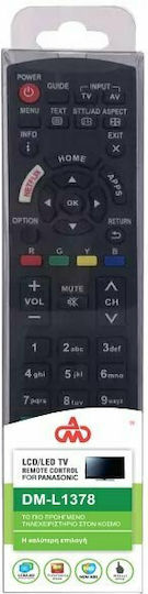 Compatible Remote Control L1378 for Τηλεοράσεις Panasonic