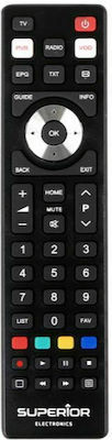 Superior Electronics Compatible Remote Control OTE for Ψηφιακούς Δέκτες Nova and Cosmote TV