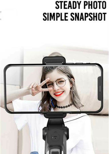 XO SS08 Selfie Stick Cell Phone Tripod Bluetooth Black