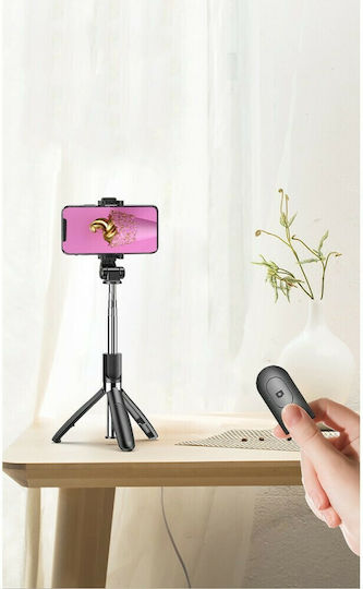 XO SS08 Selfie Stick Cell Phone Tripod Bluetooth Black