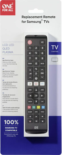 One For All Συμβατό Τηλεχειριστήριο URC4910 για Τηλεοράσεις Samsung