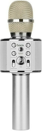 Hoco Wireless Karaoke Microphone BK3 HC-BK3-SL Silver