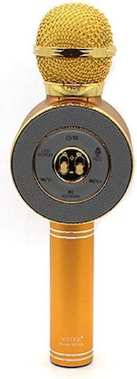 WSTER Безжичен Караоке Микрофон WS-668 WS-668 Розово Злато