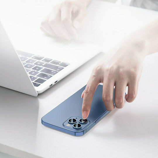 Baseus Lens Protector Προστασία Κάμερας Tempered Glass Διάφανο για το iPhone 12 Pro Max