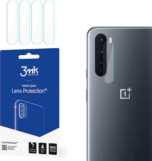 3MK Lens Protector Προστασία Κάμερας Tempered Glass Διάφανο για το OnePlus Nord