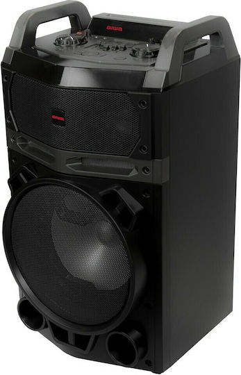Aiwa Ηχείο Karaoke με Ασύρματο Μικρόφωνο και Εφέ Φωτισμού KBTUS-700 Μαύρο
