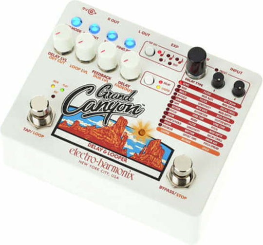 Electro-Harmonix Grand Canyon Педал Ефект Looper Електрическа китара и Електрически бас
