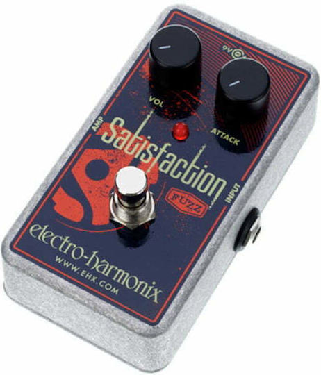 Electro-Harmonix Satisfaction Pedals Effect Fuzz Electric Guitar and Electric Bass