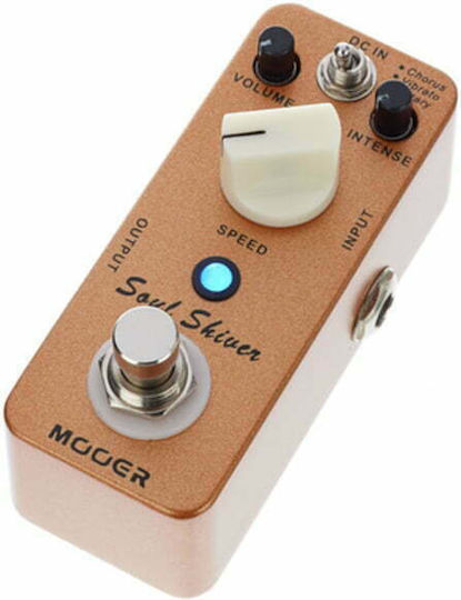 Mooer Soul Shiver Pedals Effect Chorus Electroacoustic Instruments, Electric Guitar and Electric Bass
